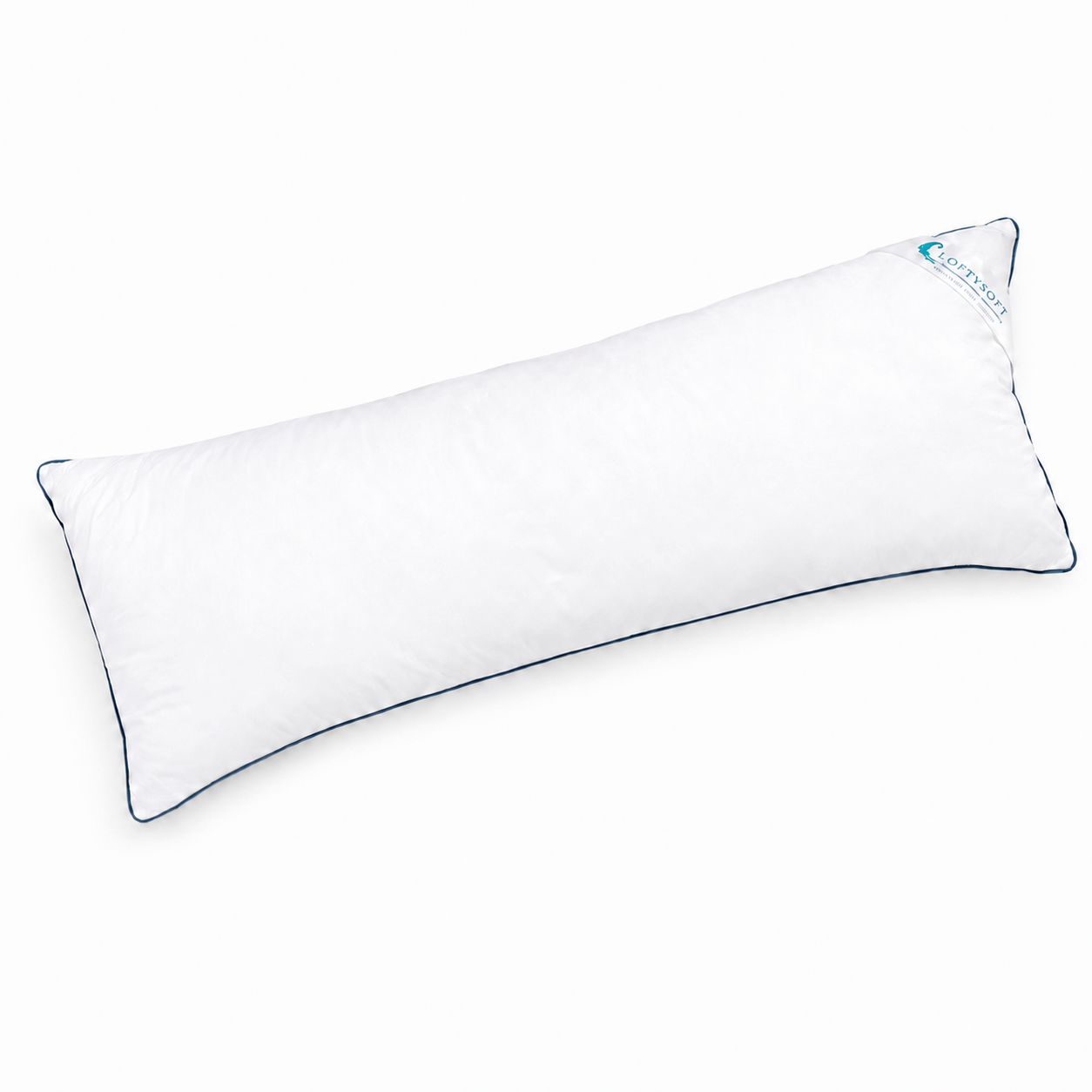หมอนบอดี้ หมอนนอนกอดทรงยาว LOFTYSOFT BODY PILLOW ขนห่านเทียม ป้องกันไรฝุ่น_0